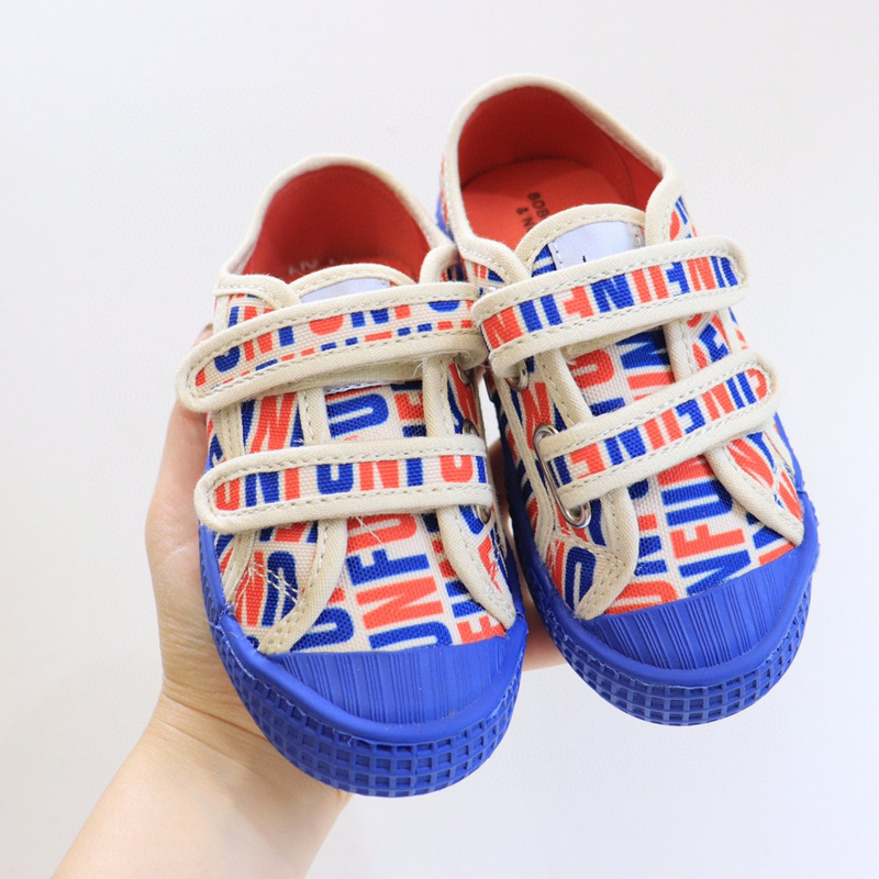 BOBO joint limited edition children_s canvas shoes 22-35-23f74d85